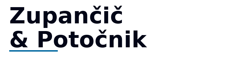 Zupančič & Potočnik logo
